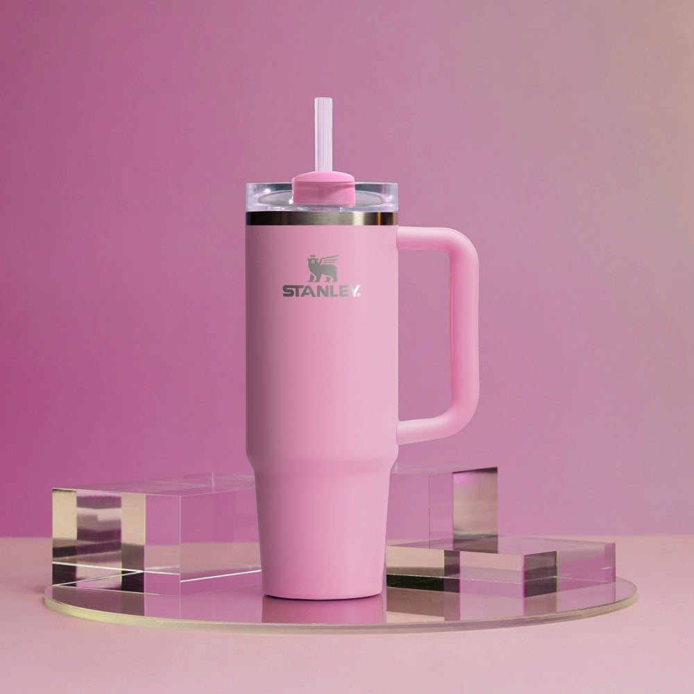 Binh Nuoc Stanley Quencher H2.0 Flowstate Tumbler #Sizzling Pink - Kallos Vietnam