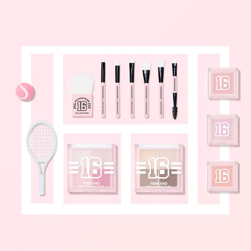 Bộ Cọ Trang Điểm 16 Brand Mini Mini Brush Kit - Kallos Vietnam