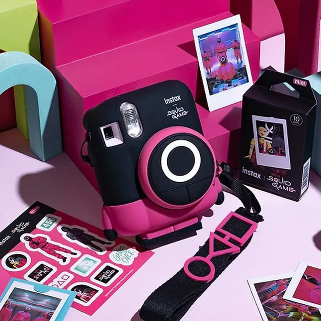 Bộ Máy Chụp Ảnh INSTAX Squid Game Season 2 Mini 12 Package - Kallos Vietnam
