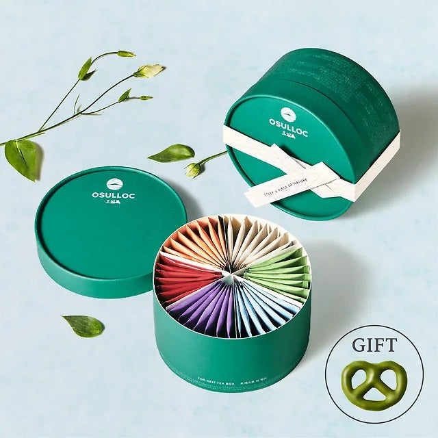 Bộ Quà Tặng Trà OSULLOC Forest Tea Box Set - Kallos Vietnam