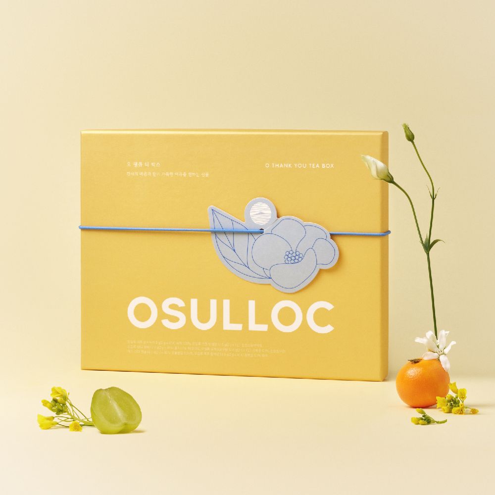 Bộ Quà Tặng Trà OSULLOC O Thank You Tea Box - Kallos Vietnam