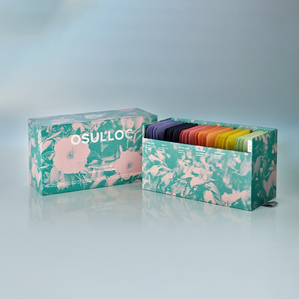 Bộ Quà Tặng Trà OSULLOC Tea Edition Camellia Set - Kallos Vietnam