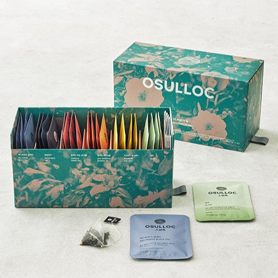 Bộ Quà Tặng Trà OSULLOC Tea Edition Camellia Set - Kallos Vietnam