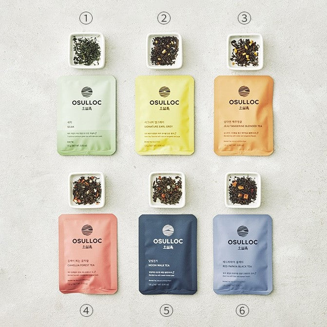Bộ Quà Tặng Trà OSULLOC Tea Edition Camellia Set - Kallos Vietnam