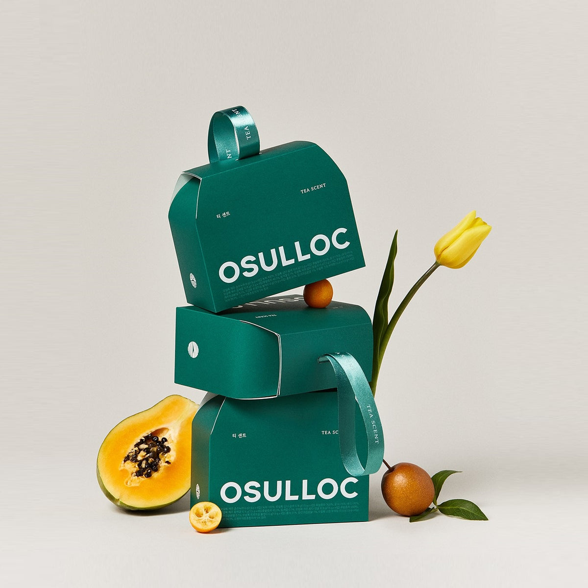 Bộ Quà Tặng Trà OSULLOC Tea Scent Set - Kallos Vietnam