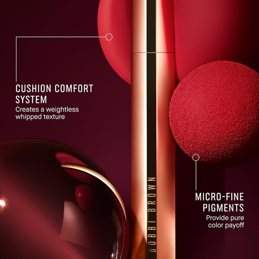 Son Bobbi Brown Luxe Matte #Grand - Deep Red Tone Brown