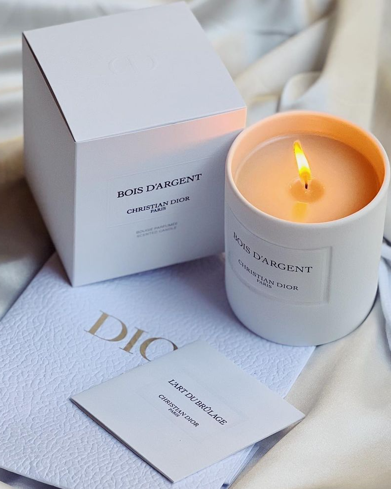 Nến Thơm DIOR Bois D'argent Candle - Kallos Vietnam