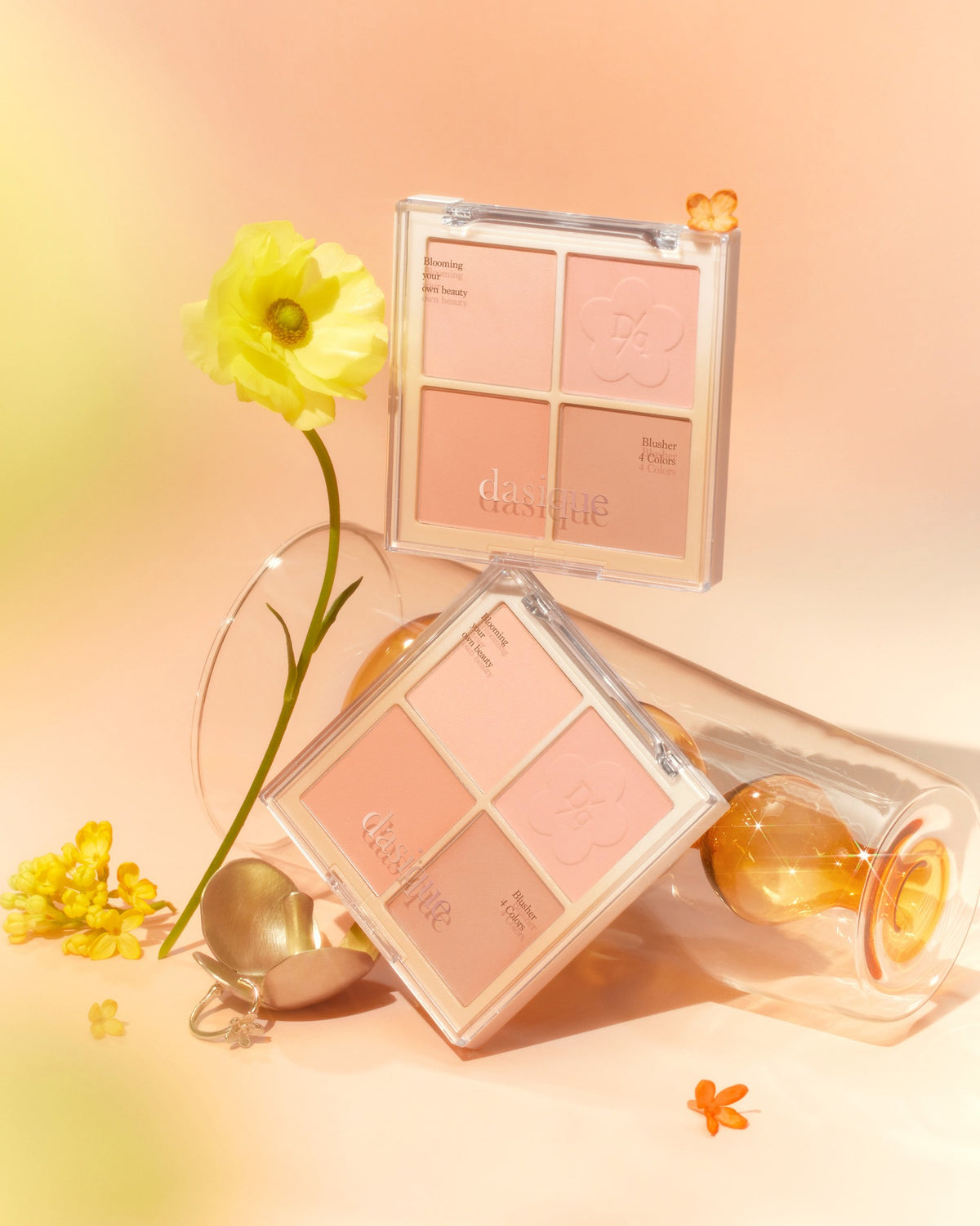 Phấn Má Hồng Dasique Blending Mood Cheek #12 Golden Flower - Kallos Vietnam