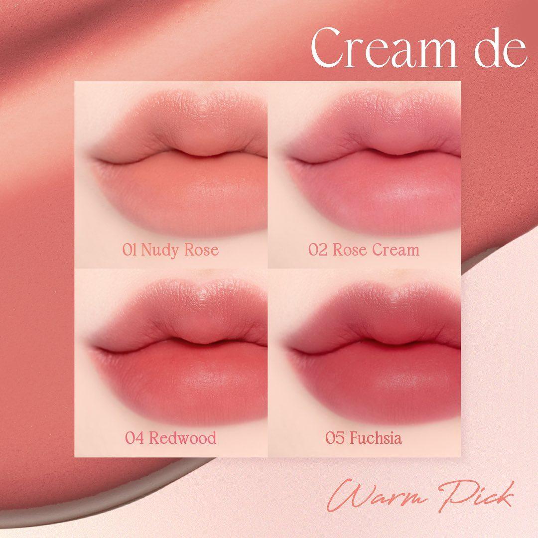 Son Tint Dasique Cream De Rose Tint - Kallos Vietnam