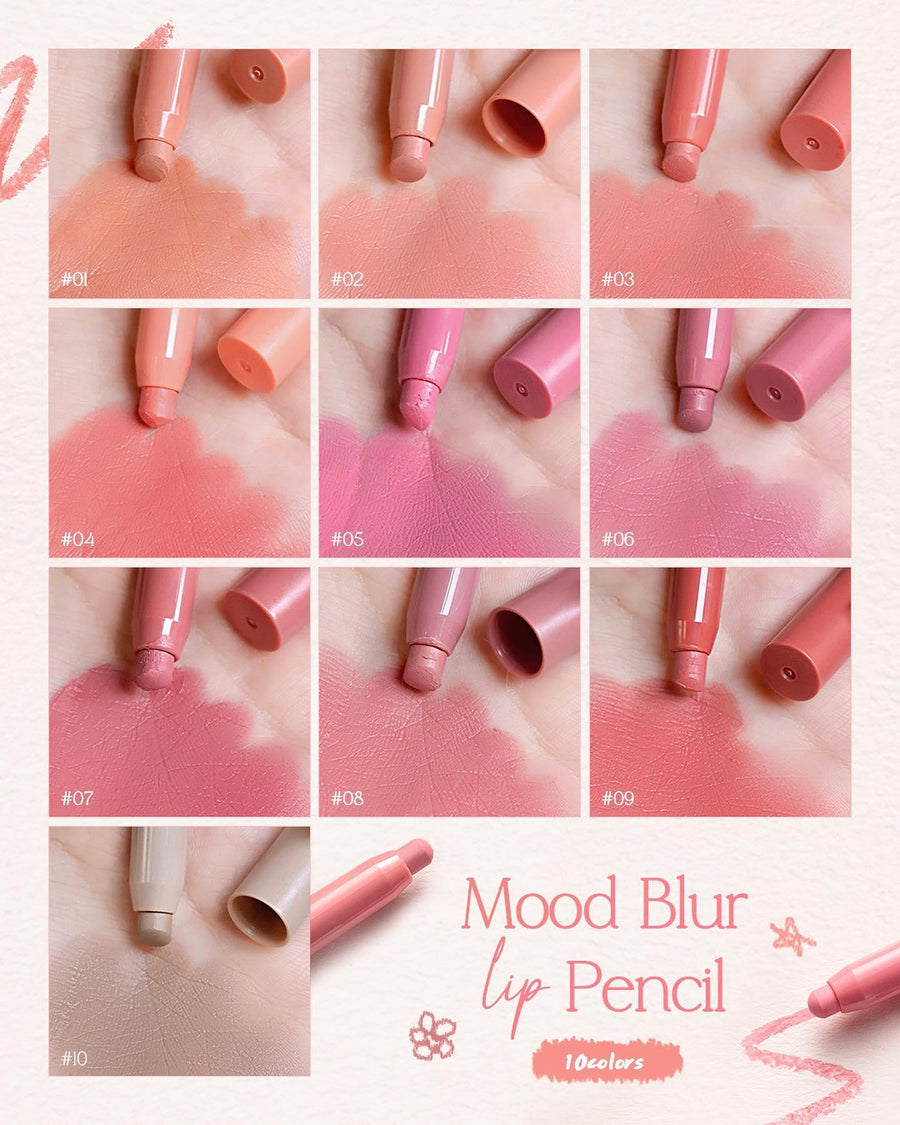 Son Viền Môi Dasique Mood Blur Lip Pencil - Kallos Vietnam