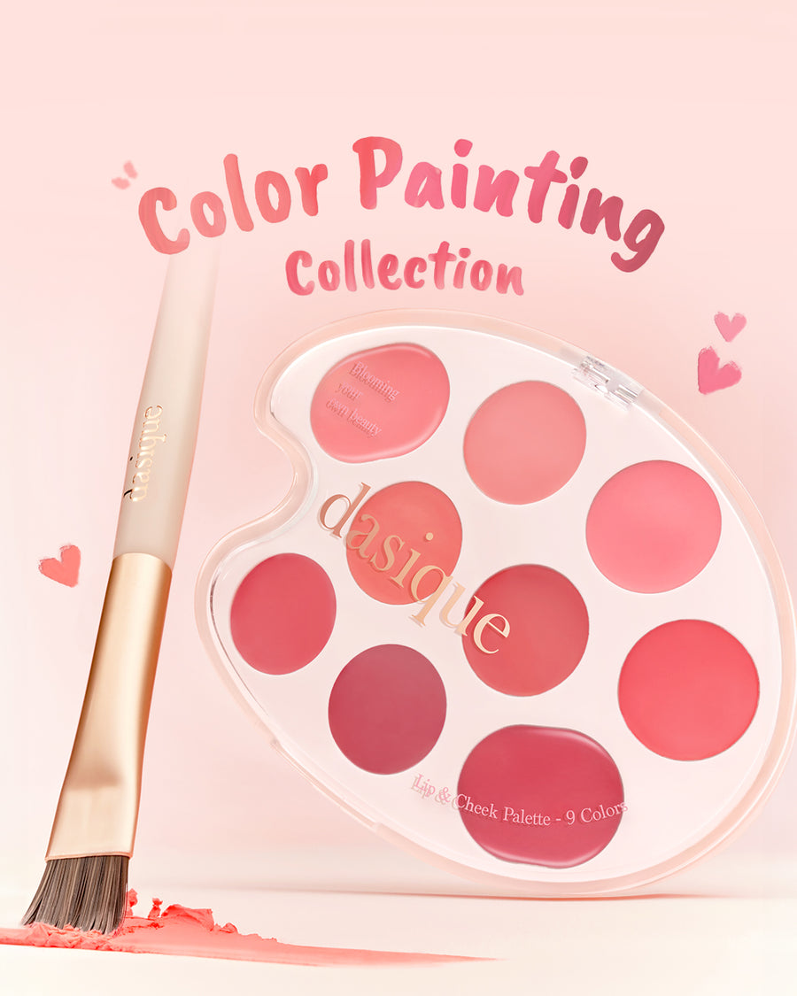 Bảng Son Má Hồng Dasique Painting Lip & Cheek Palette