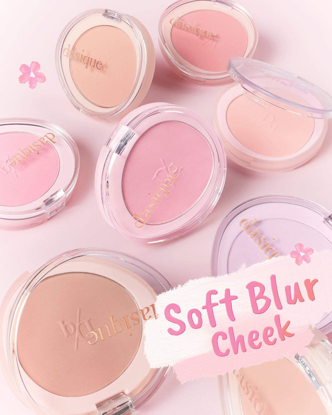 Phấn Má Hồng Dasique Soft Blur Cheek