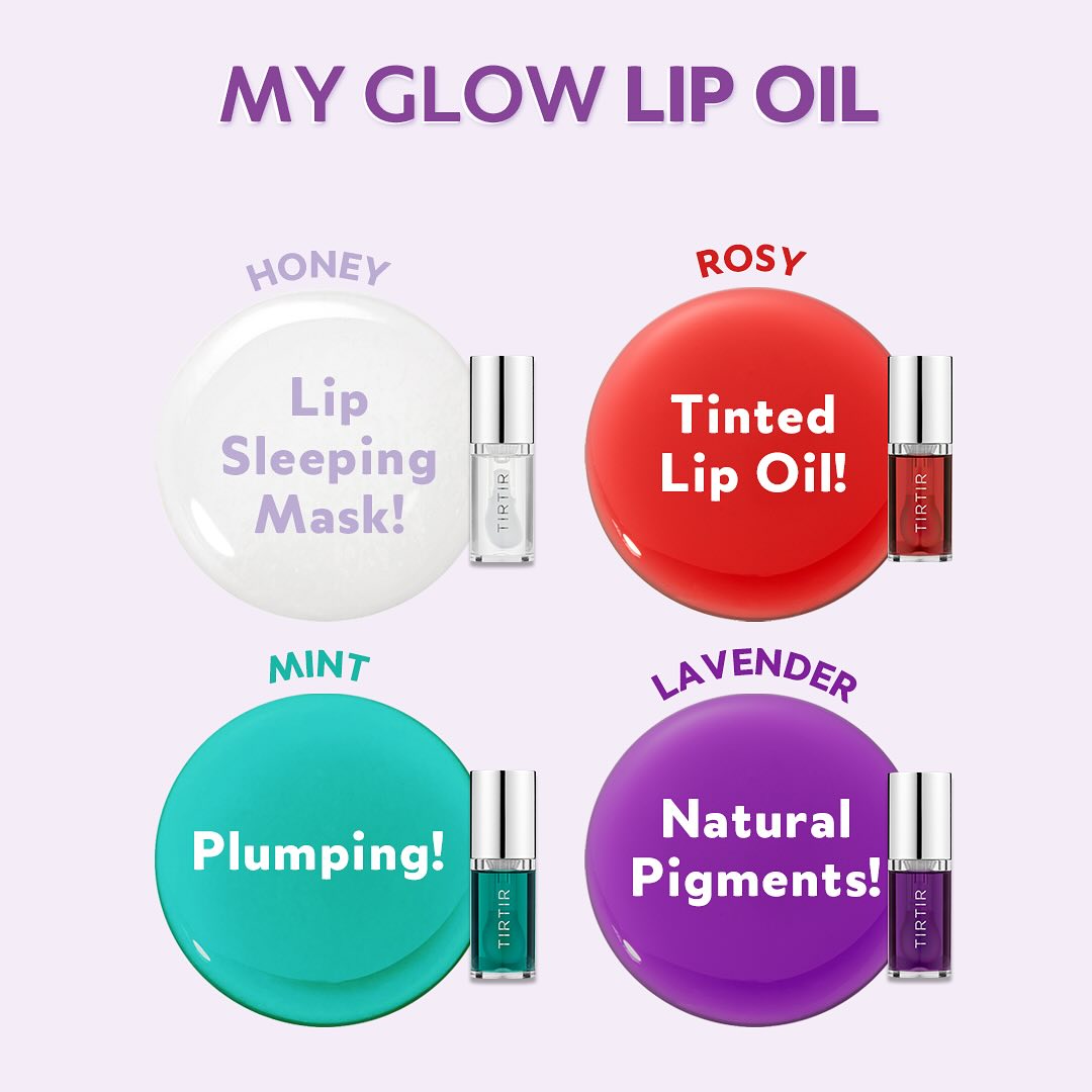 Dầu Dưỡng Môi TIRTIR My Glow Lip Oil - Kallos Vietnam