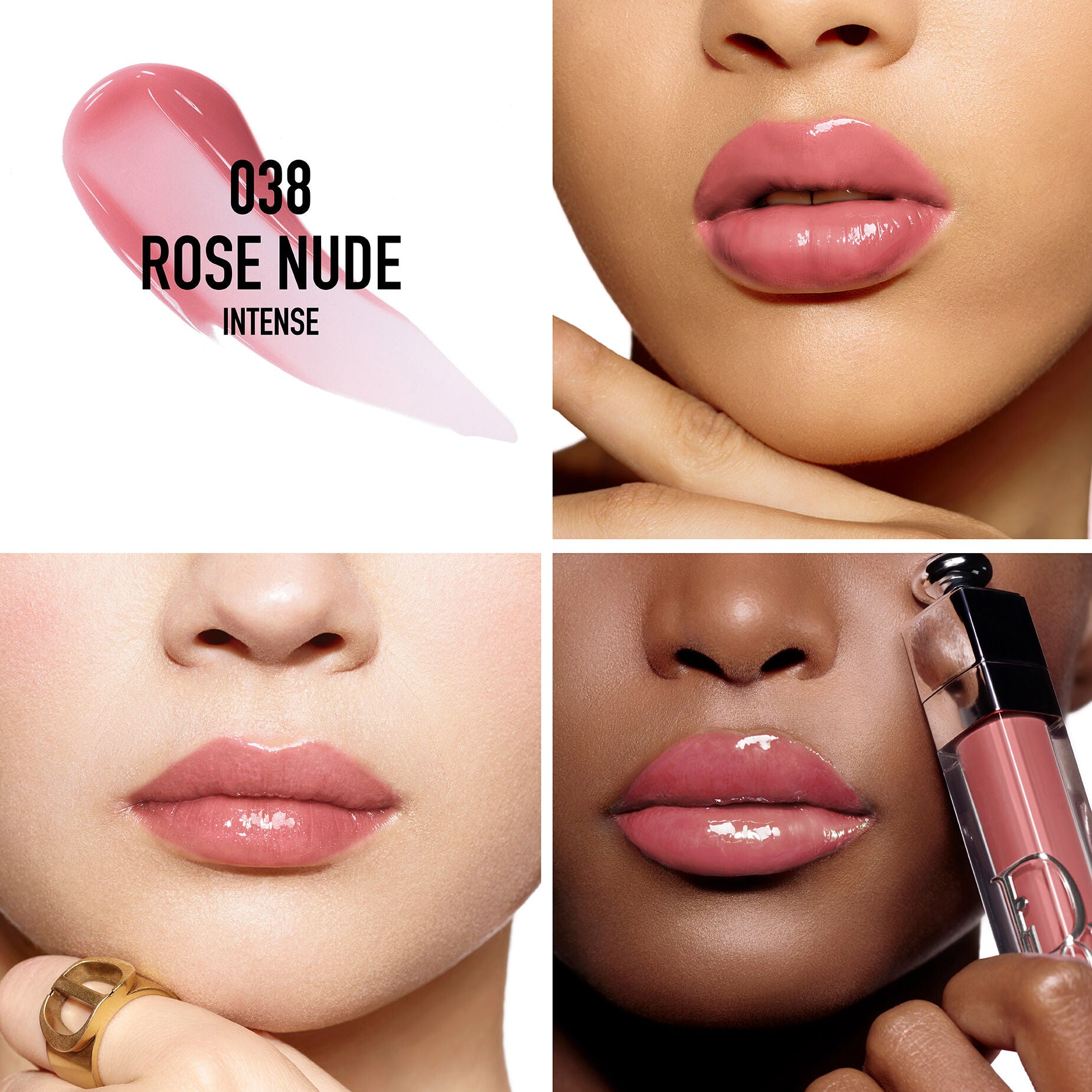Son DIOR Addict Lip Maximizer #038 Rose Nude - Kallos Vietnam