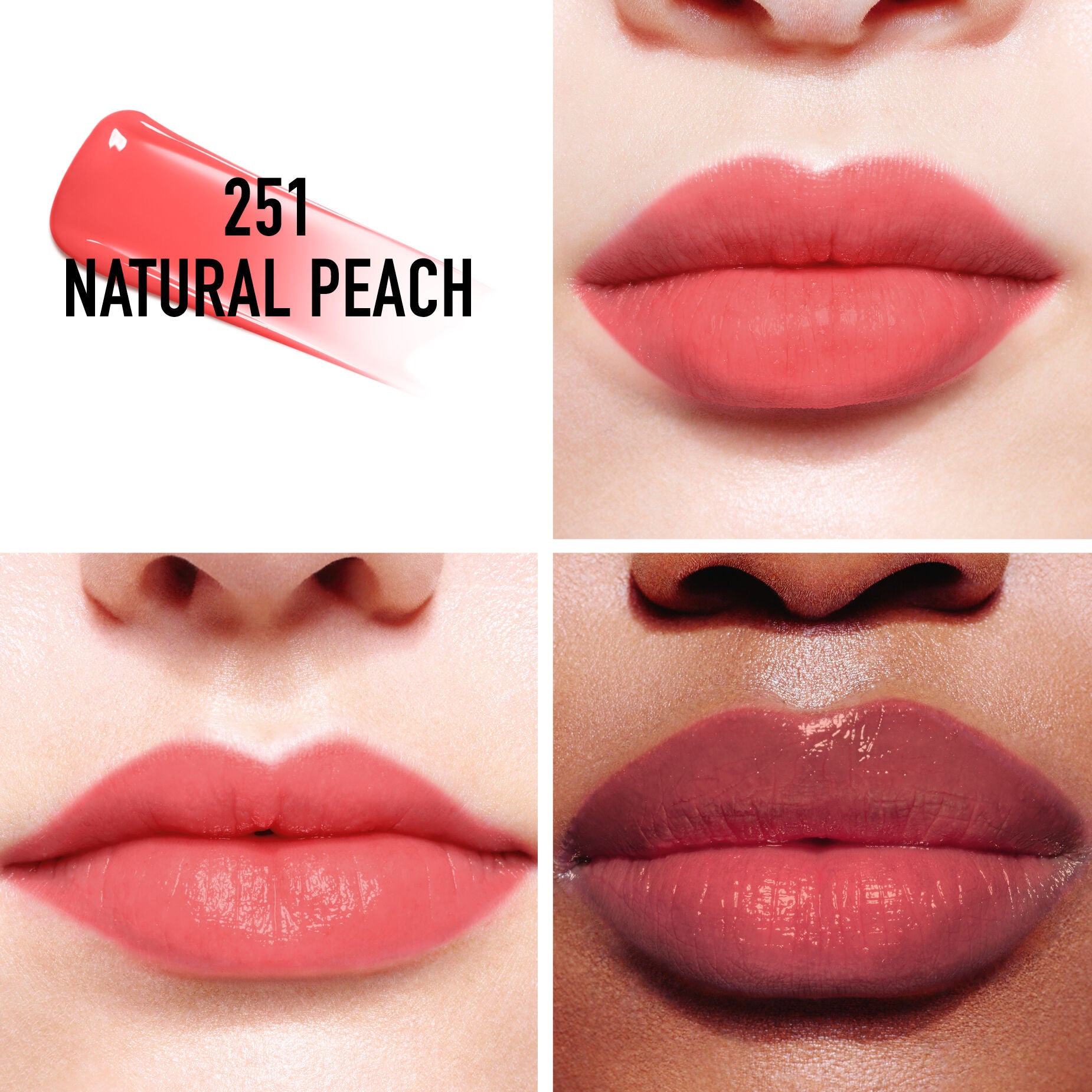 Son DIOR Addict Lip Tint #251 Natural Peach - Kallos Vietnam