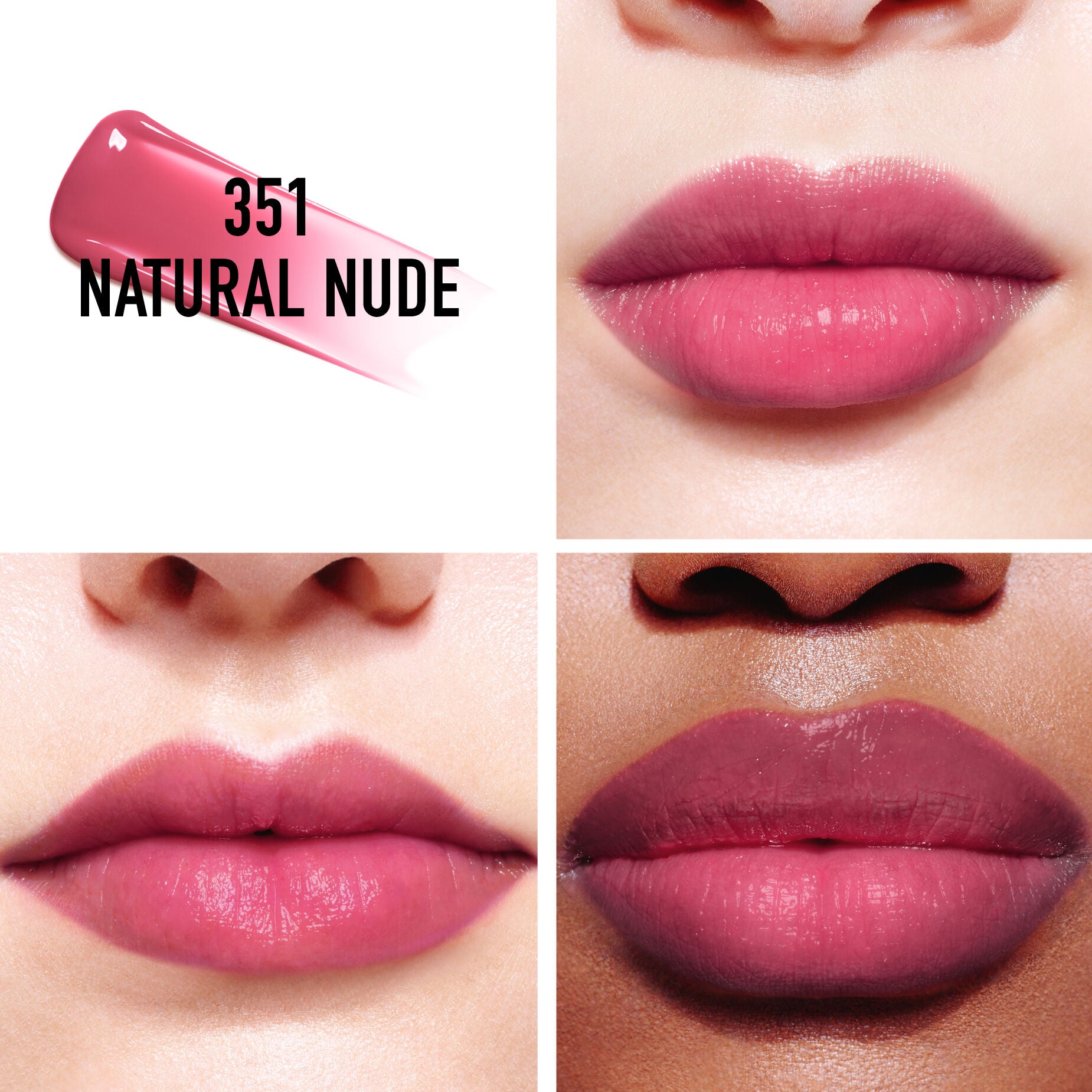 Son DIOR Addict Lip Tint #351 Natural Nude - Kallos Vietnam