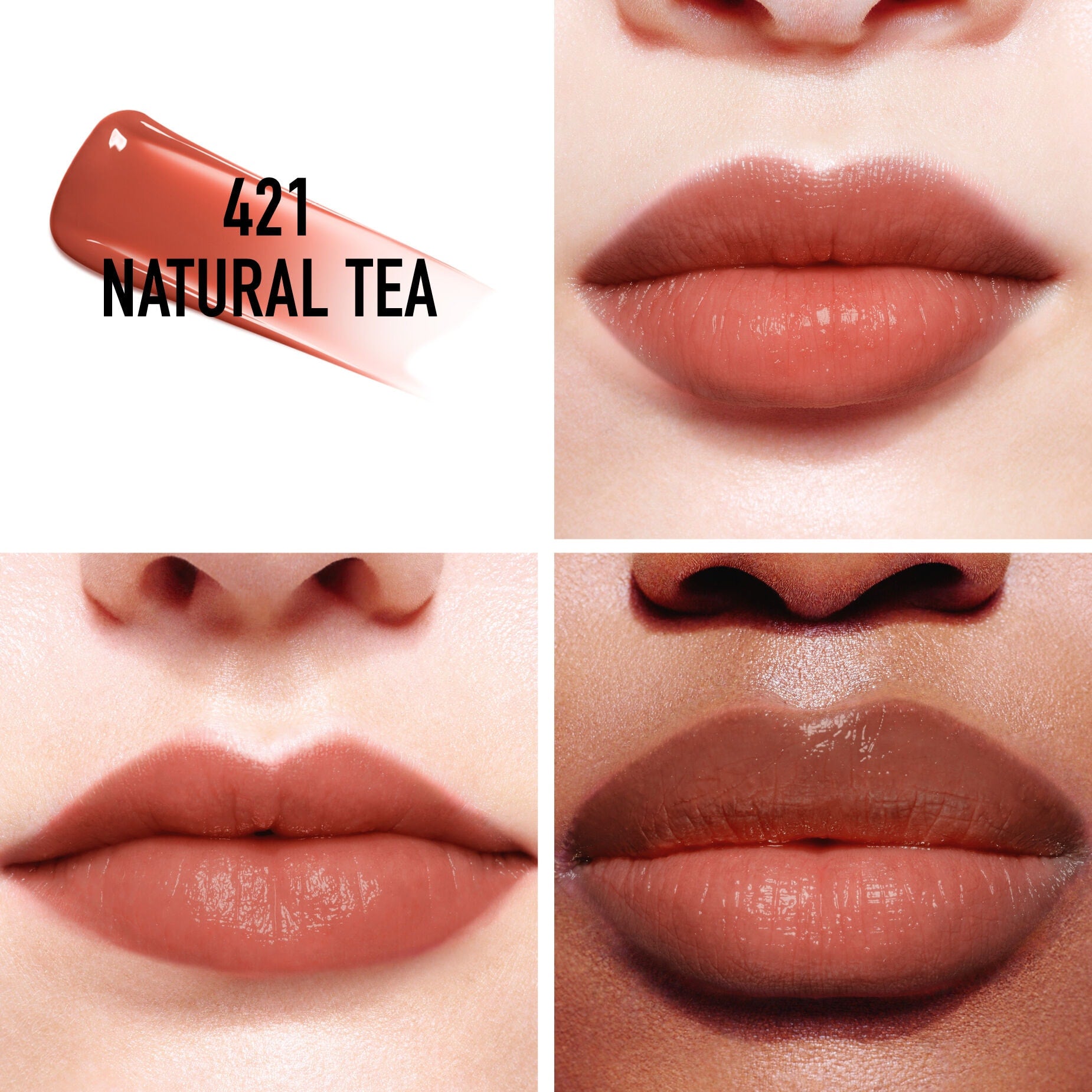 Son DIOR Addict Lip Tint #421 Natural Tea - Kallos Vietnam
