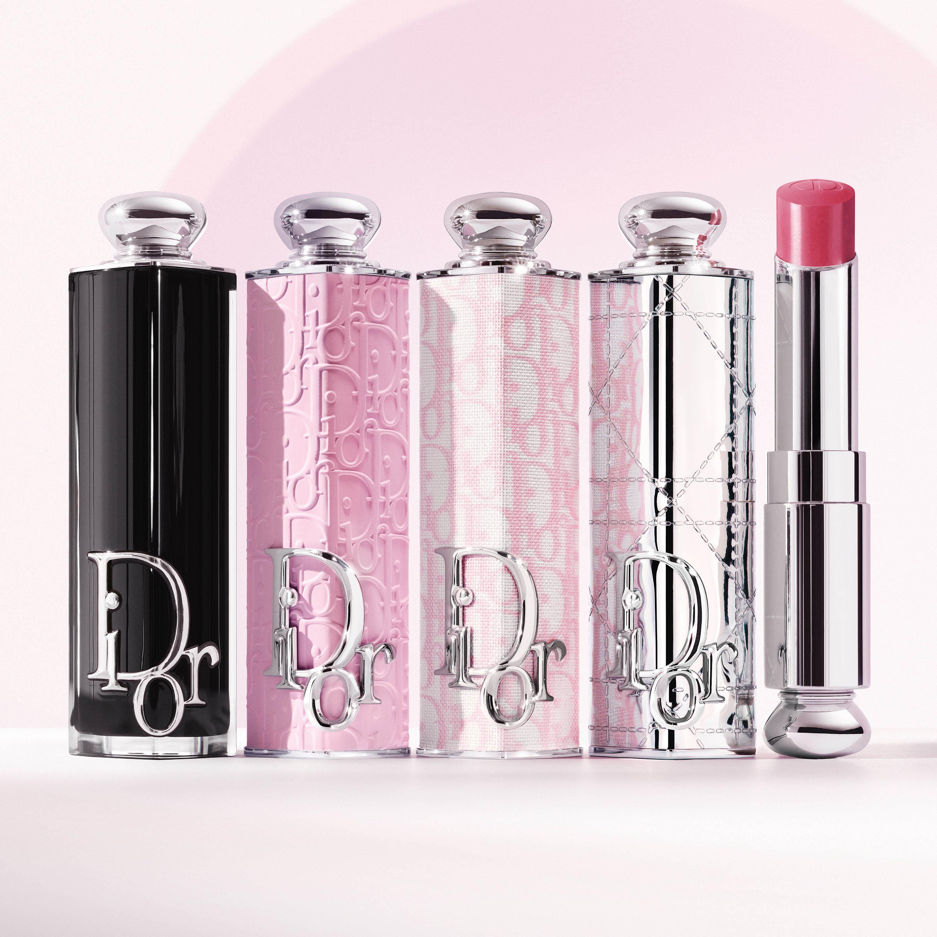 Vỏ Son Dior Addict Lipstick Fashion Case #Silver Cannage - Kallos Vietnam