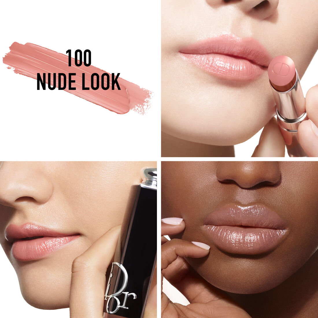 Son Dior Addict Lipstick #100 Nude Look - Kallos Vietnam