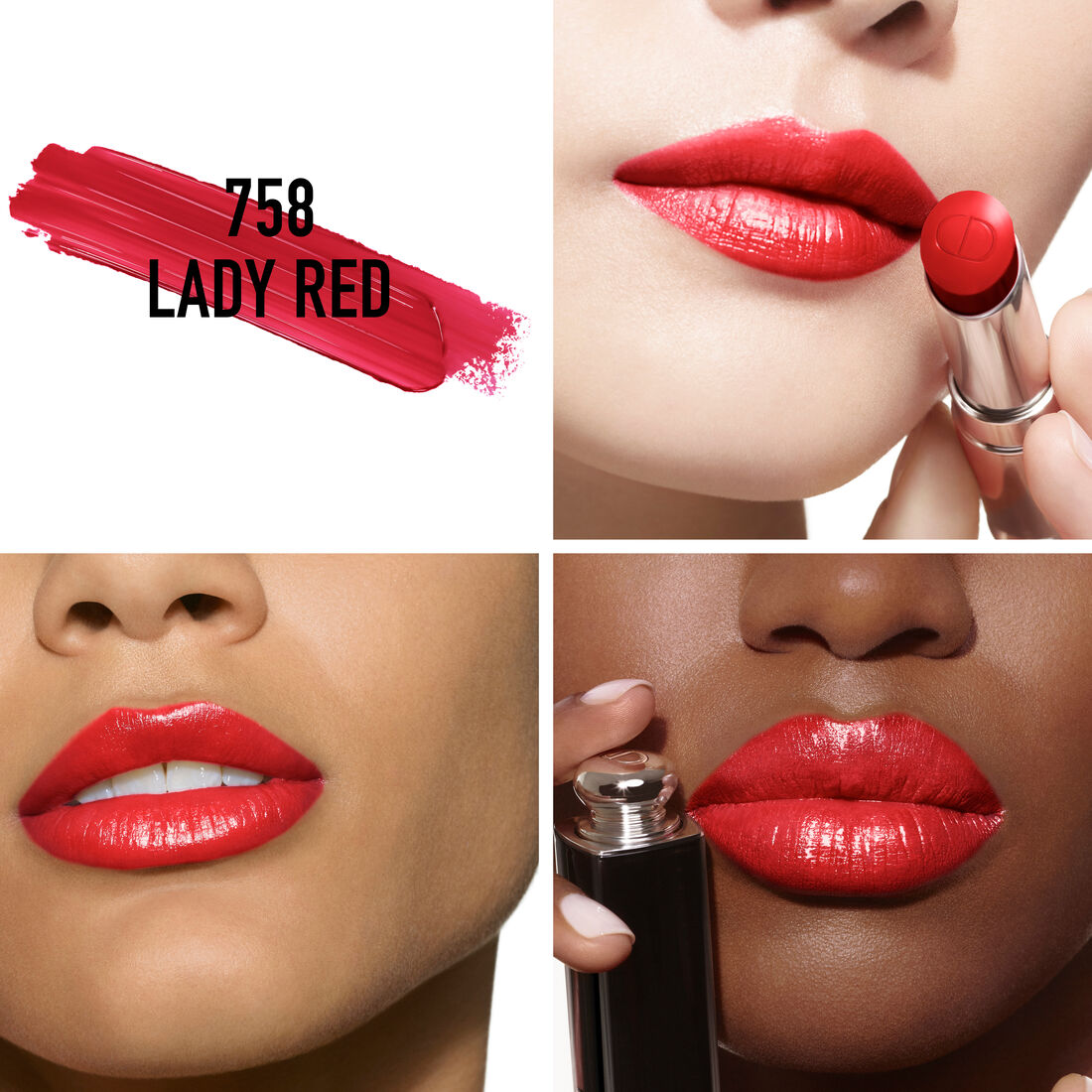 Son Dior Addict Lipstick #758 Lady Red - Kallos Vietnam