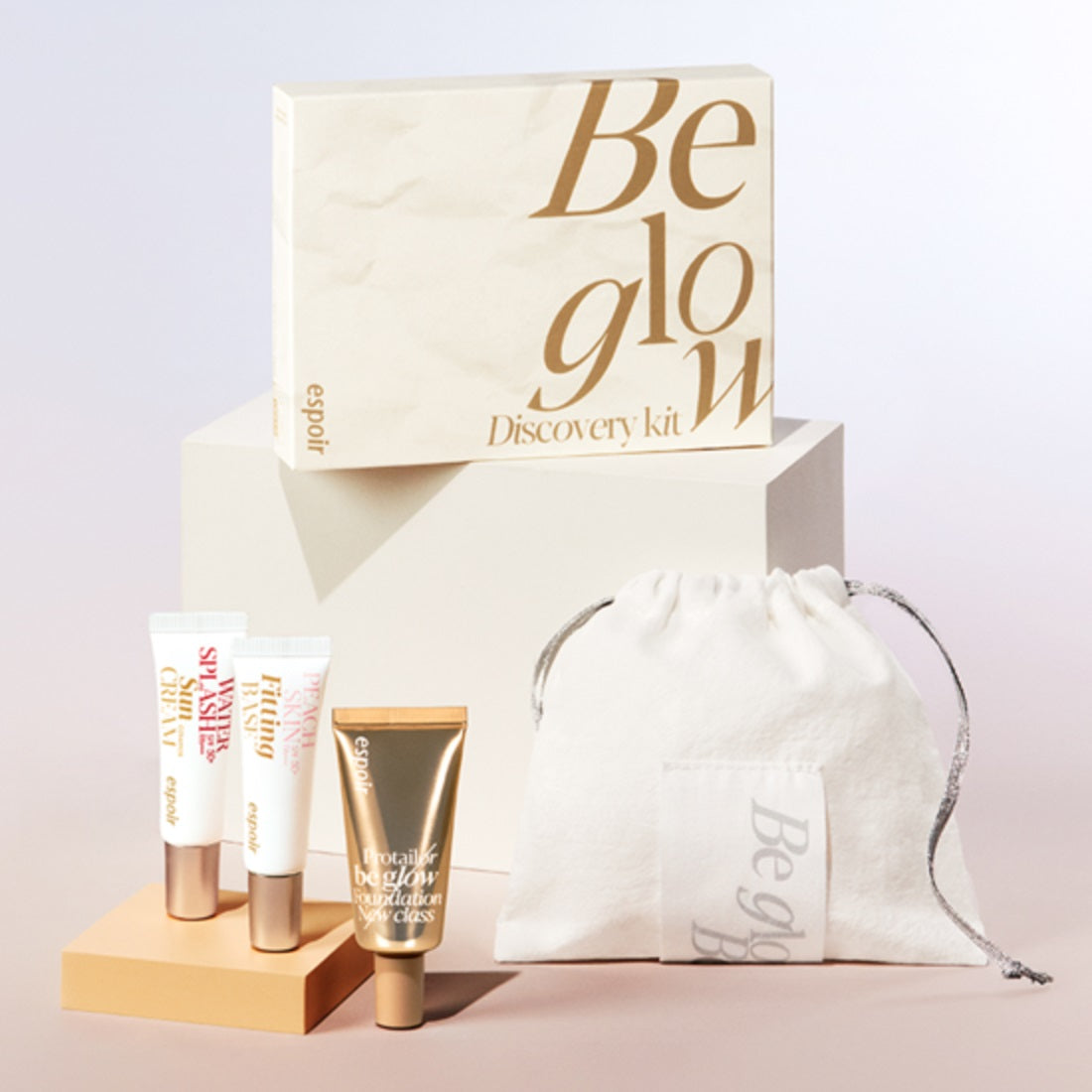 Bộ Kem Nền Espoir Be Glow Discovery Kit - Kallos Vietnam