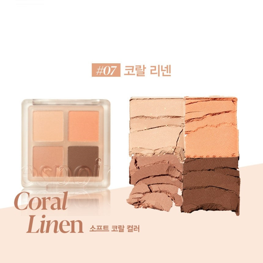 Phấn Mắt Espoir Real Eye Handy Palette - Kallos Vietnam