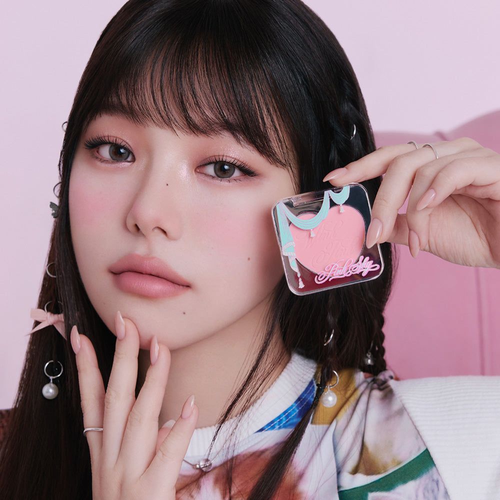 Phấn Má Hồng Etude Heart Pop Blusher Pink Shy - Kallos Vietnam