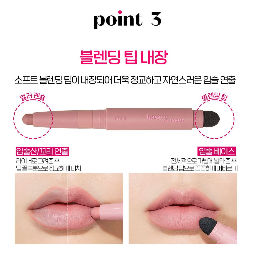 Son Lót Etude House Base And Over Lip Pencil - Kallos Vietnam