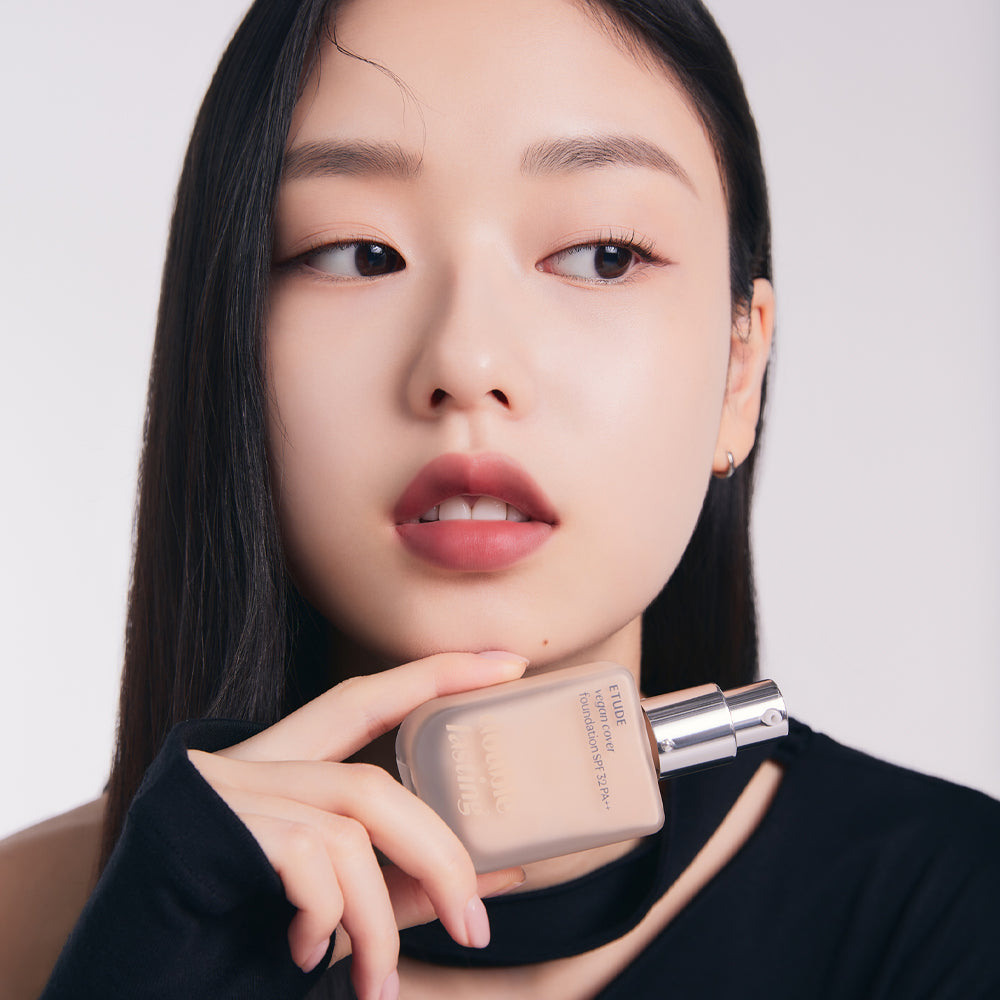 Kem Nền Etude House Double Lasting Vegan Cover Foundation