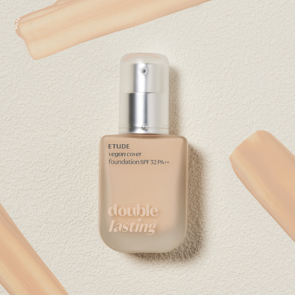 Kem Nền Etude House Double Lasting Vegan Cover Foundation