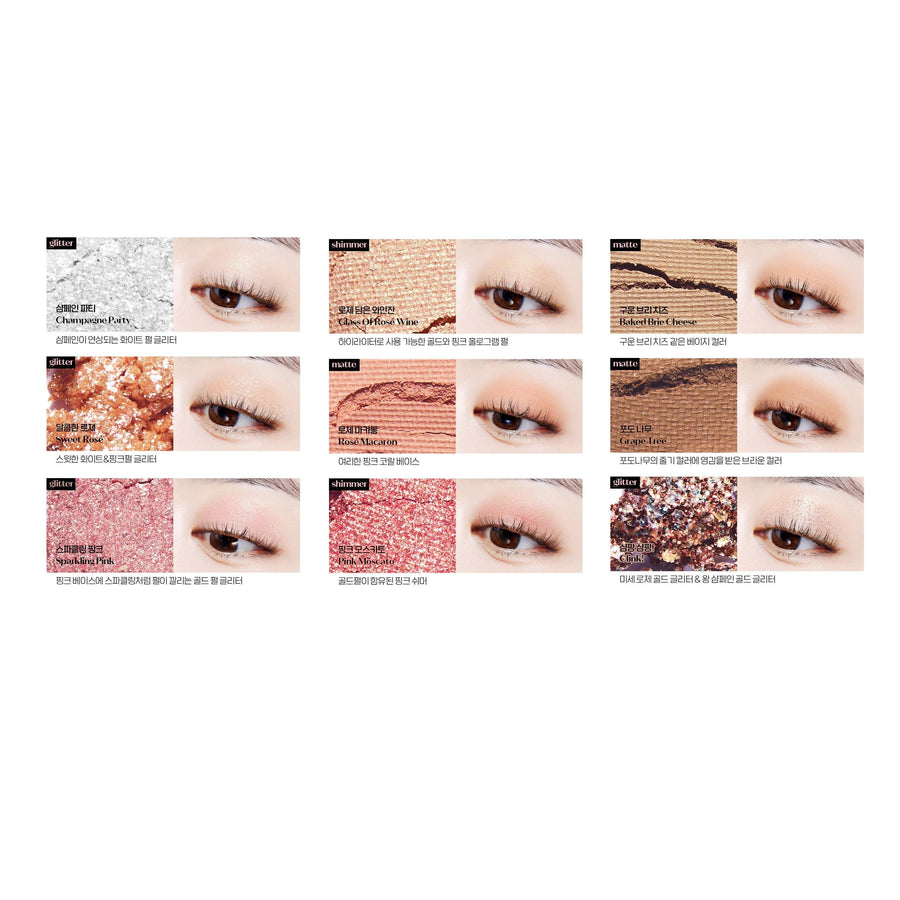 Phấn Mắt Etude House Play Color Eyes Rose Wine - Kallos Vietnam