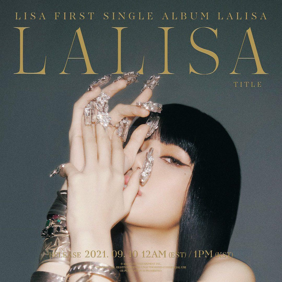 Đĩa Nhạc Lisa First Single Album Lalisa Kit Album VINYL LP - Kallos Vietnam