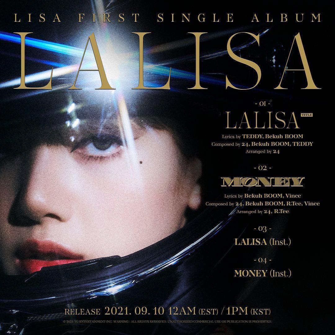 Đĩa Nhạc Lisa First Single Album Lalisa Kit Album VINYL LP - Kallos Vietnam