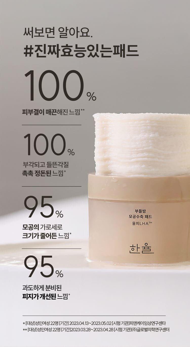 Mặt Nạ Hanyul Chestnut Shell Pore Tight Pads - Kallos Vietnam