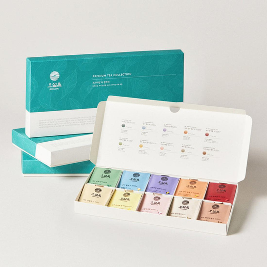 Hộp Quà Tặng Trà Osulloc Premium Tea Collection - Kallos Vietnam