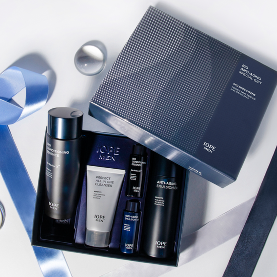 Bộ Dưỡng Da IOPE Men Bio Anti Aging Special Set - Kallos Vietnam