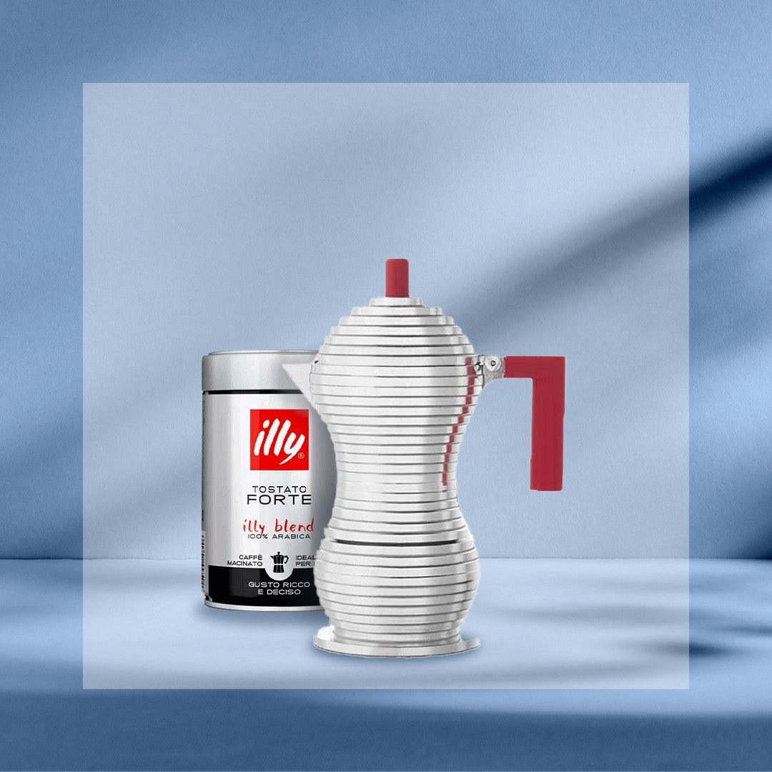 Bình Pha Cà Phê Illy Alessi Pulcina Moka Pot - Kallos Vietnam