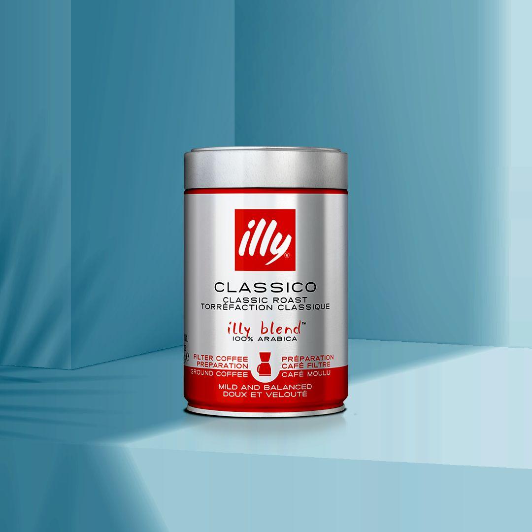 Cà Phê Illy Ground Filter Coffee - Kallos Vietnam