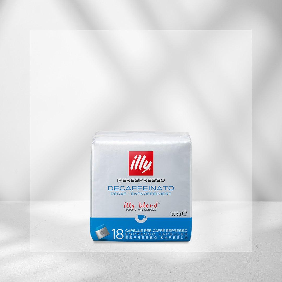 18 capsule caffè Illy iperespresso decaffeinato