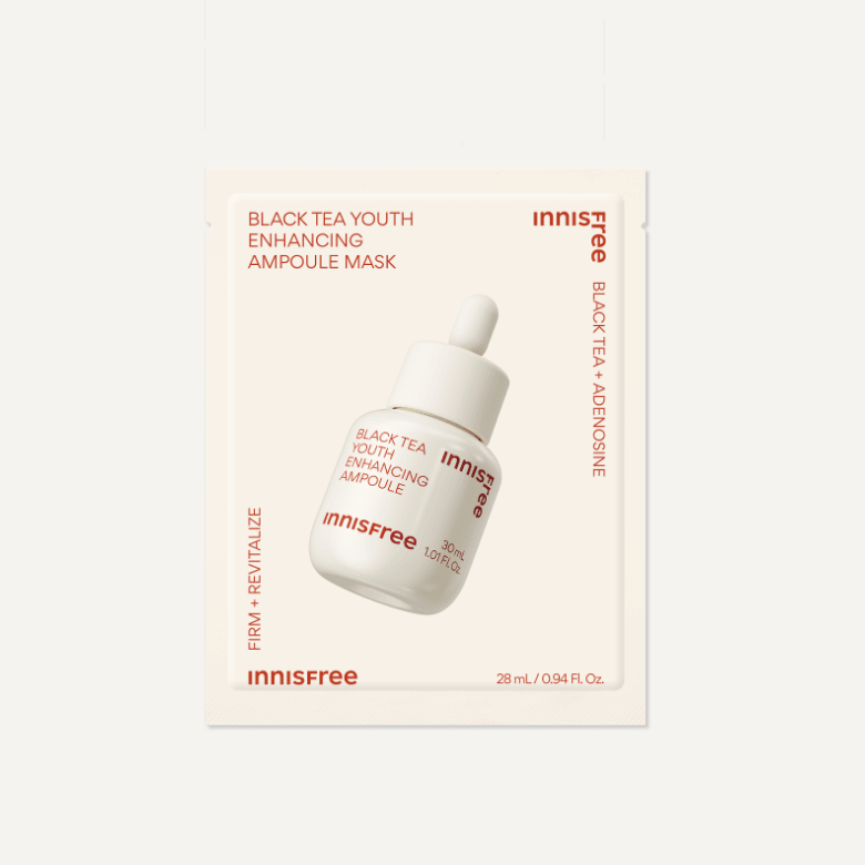 Mặt Nạ Innisfree Black Tea Youth Enhancing Ampoule Mask - Kallos Vietnam
