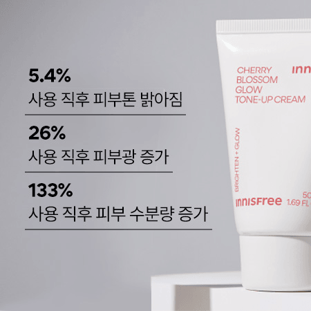 Kem Dưỡng Innisfree Cherry Blossom Glow Tone Up Cream - Kallos Vietnam