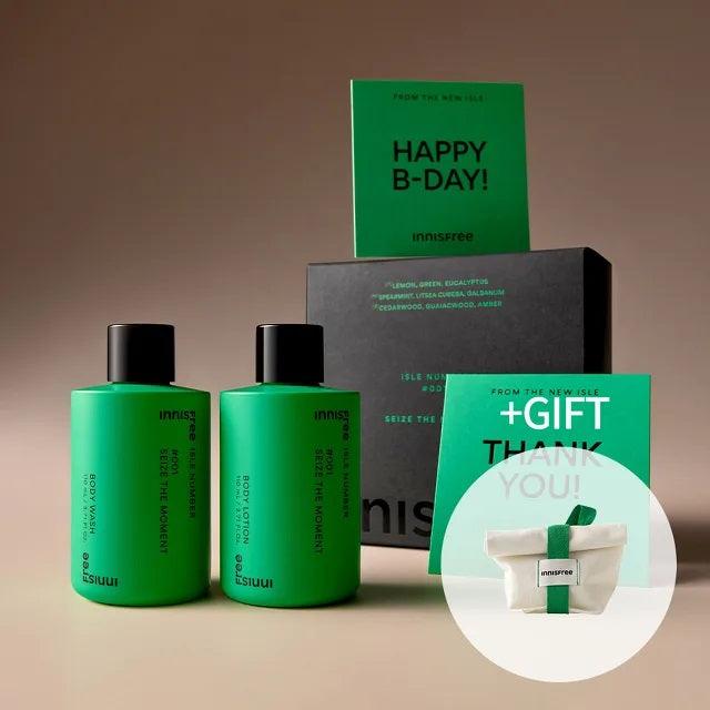 Bộ Sữa Tắm Dưỡng Thể Innisfree Isle Number Body Care Set - Kallos Vietnam