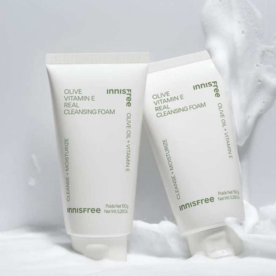 Sữa Rửa Mặt Innisfree Olive Vitamin E Real Cleansing Foam - Kallos Vietnam