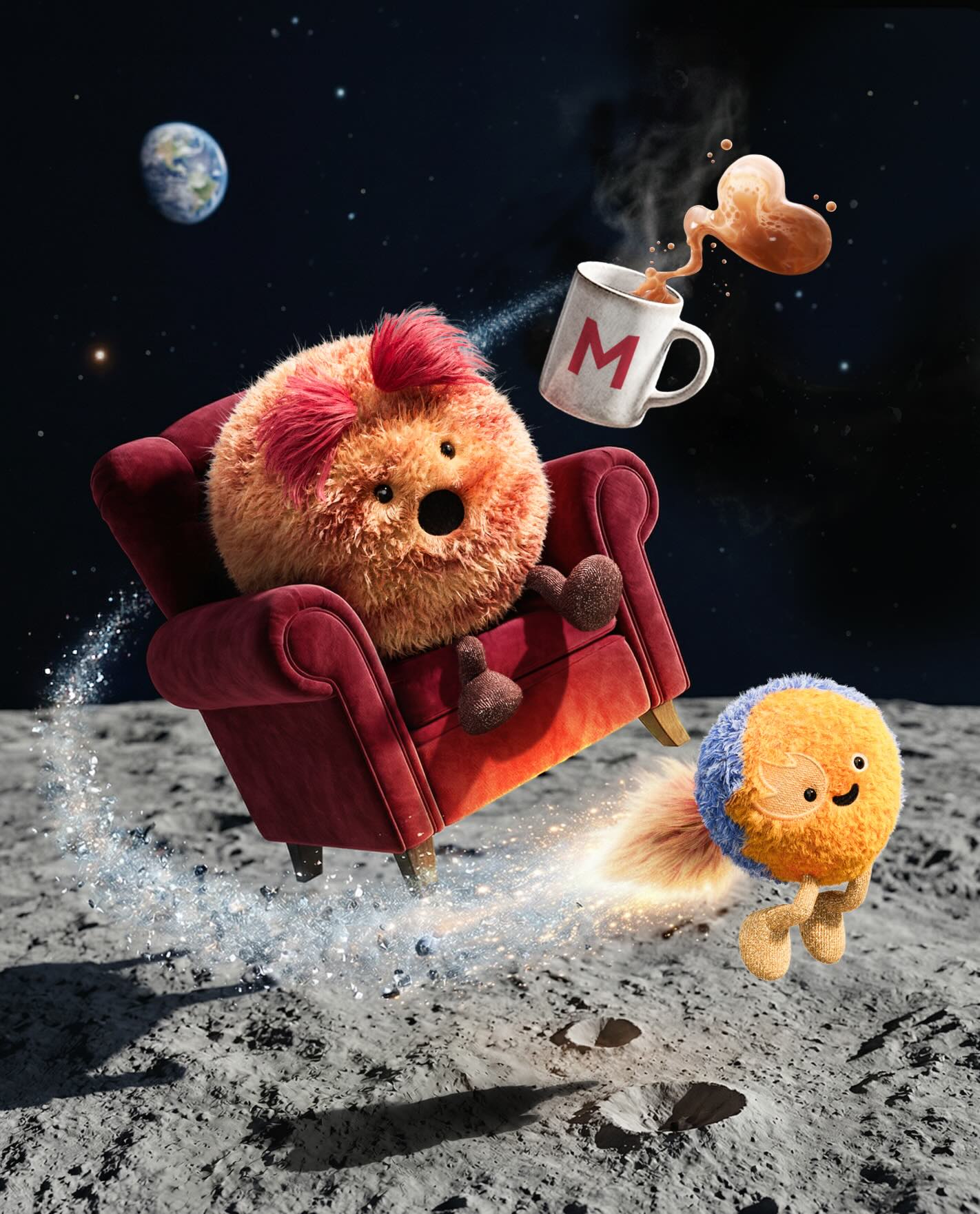 Jellycat New sightings on the moon