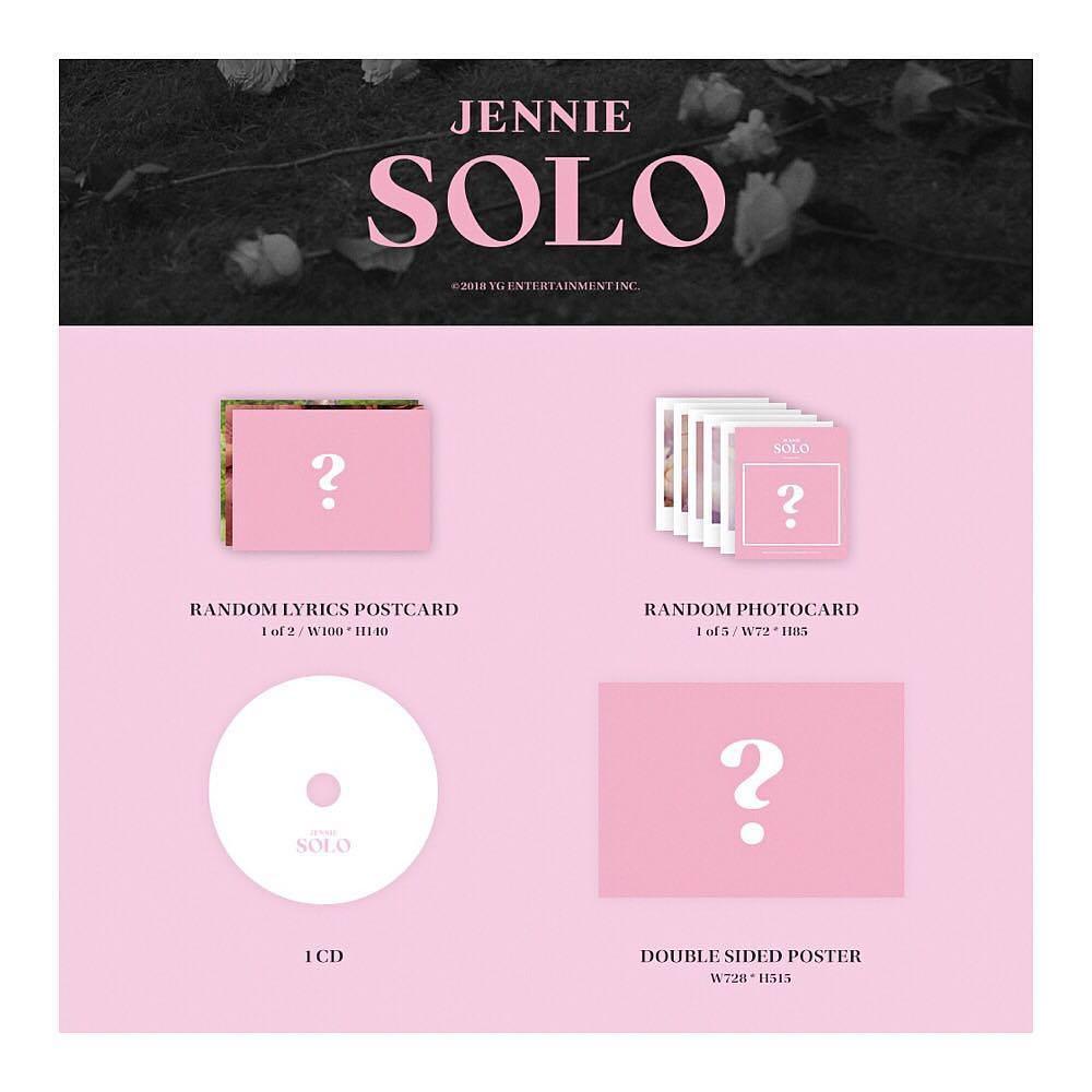 Album Ảnh Jennie Solo Photobook - Kallos Vietnam