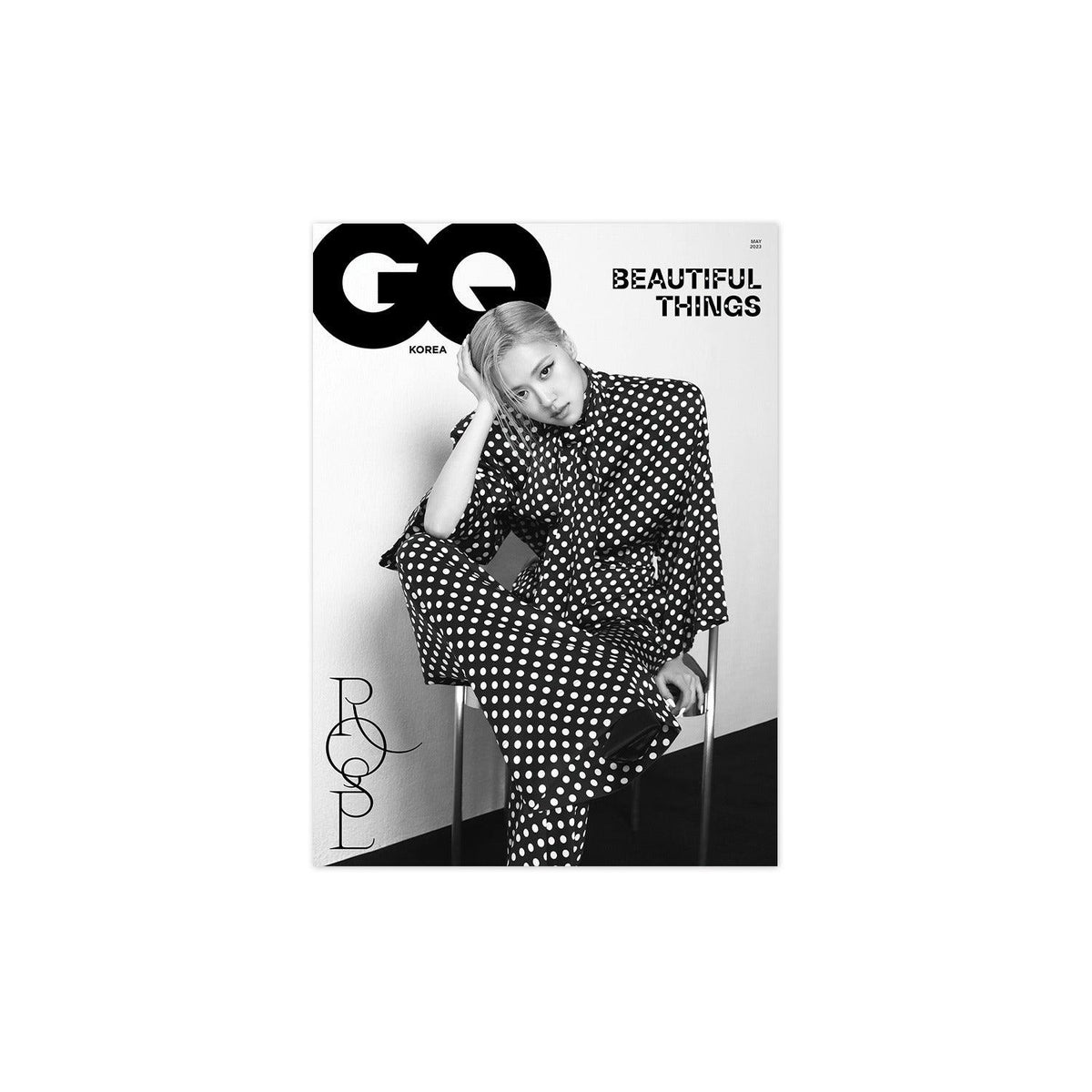 Ảnh Bìa Jikyu GQ May 2023 Issue (Rosé) - Type A - Kallos Vietnam
