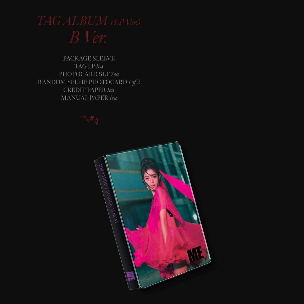 Đĩa Nhạc Jisoo First Single Album Me YG Tag - Kallos Vietnam