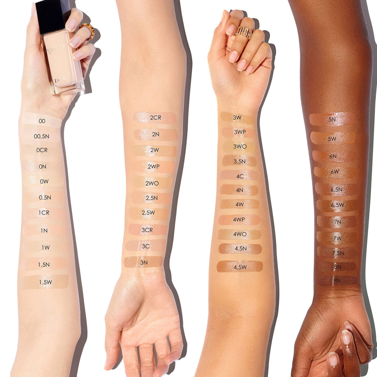 Kem Nền DIOR Forever Skin Glow Foundation #1W Warm - Kallos Vietnam