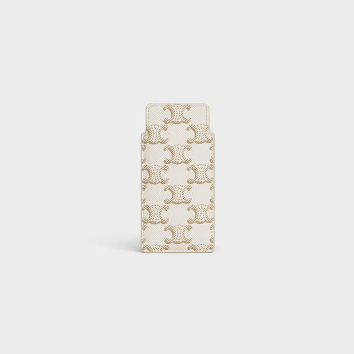 Lược CELINE Small Hair Comb With Case In Triomphe Canvas 