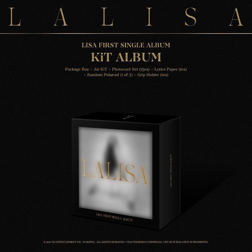 Đĩa Nhạc Lisa First Single Album Lalisa Kit Album - Kallos Vietnam